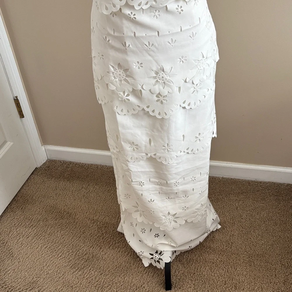 Petal & Pup White Floral Maxi Dress - Picture 3 of 8